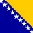 Bandeira da Bósnia e Herzegovina