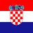 Bandeira da Croácia